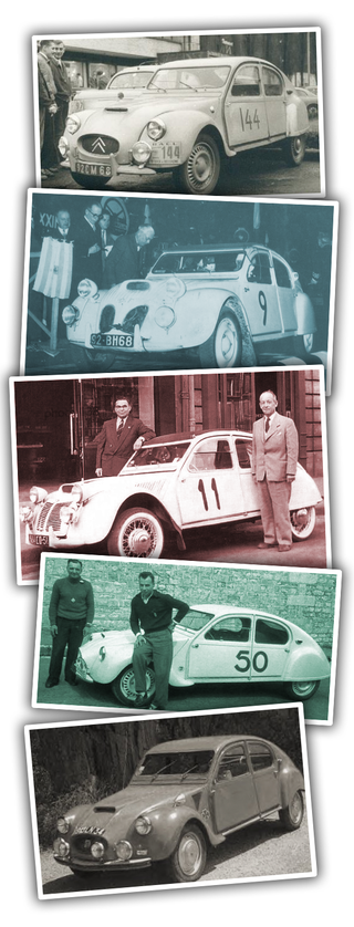 Illustration for article titled This Small French Tuning Shop Made Citroën 2CVs Into Race Cars